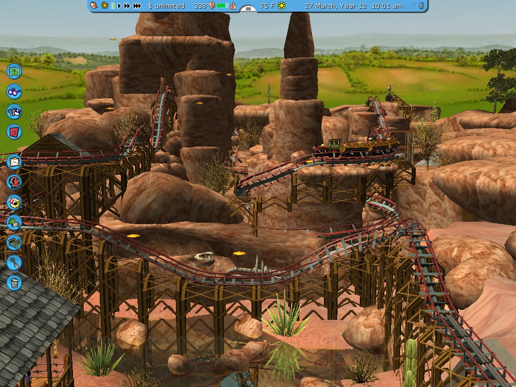 how to make custom scenery for rct3
